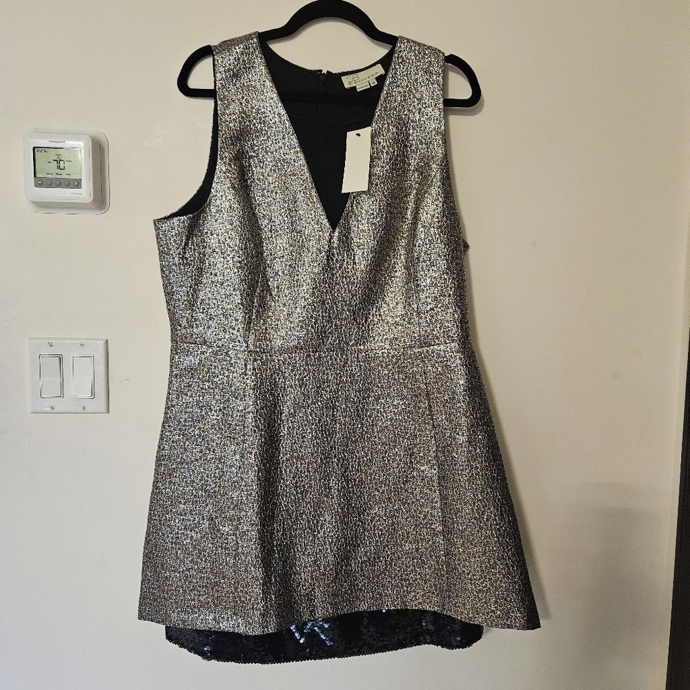 Sachin + Babi Silver Mini Dress